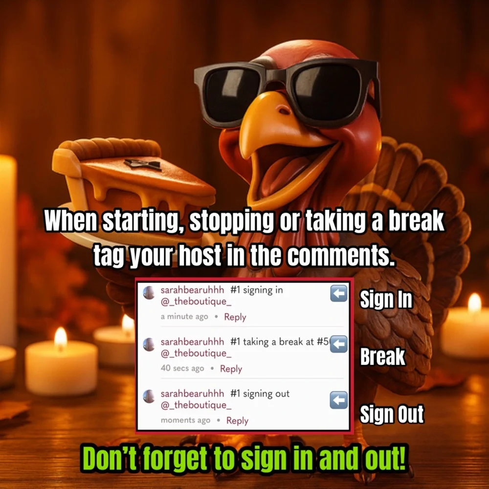 TY ALL 4 ANOTHER GREAT EVENT! SEE U NXT TIME! Happy 🦃 day! 💕 - Picture 4 of 10